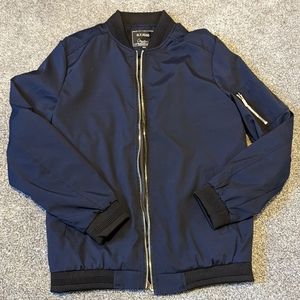Blue Bomber Jacket